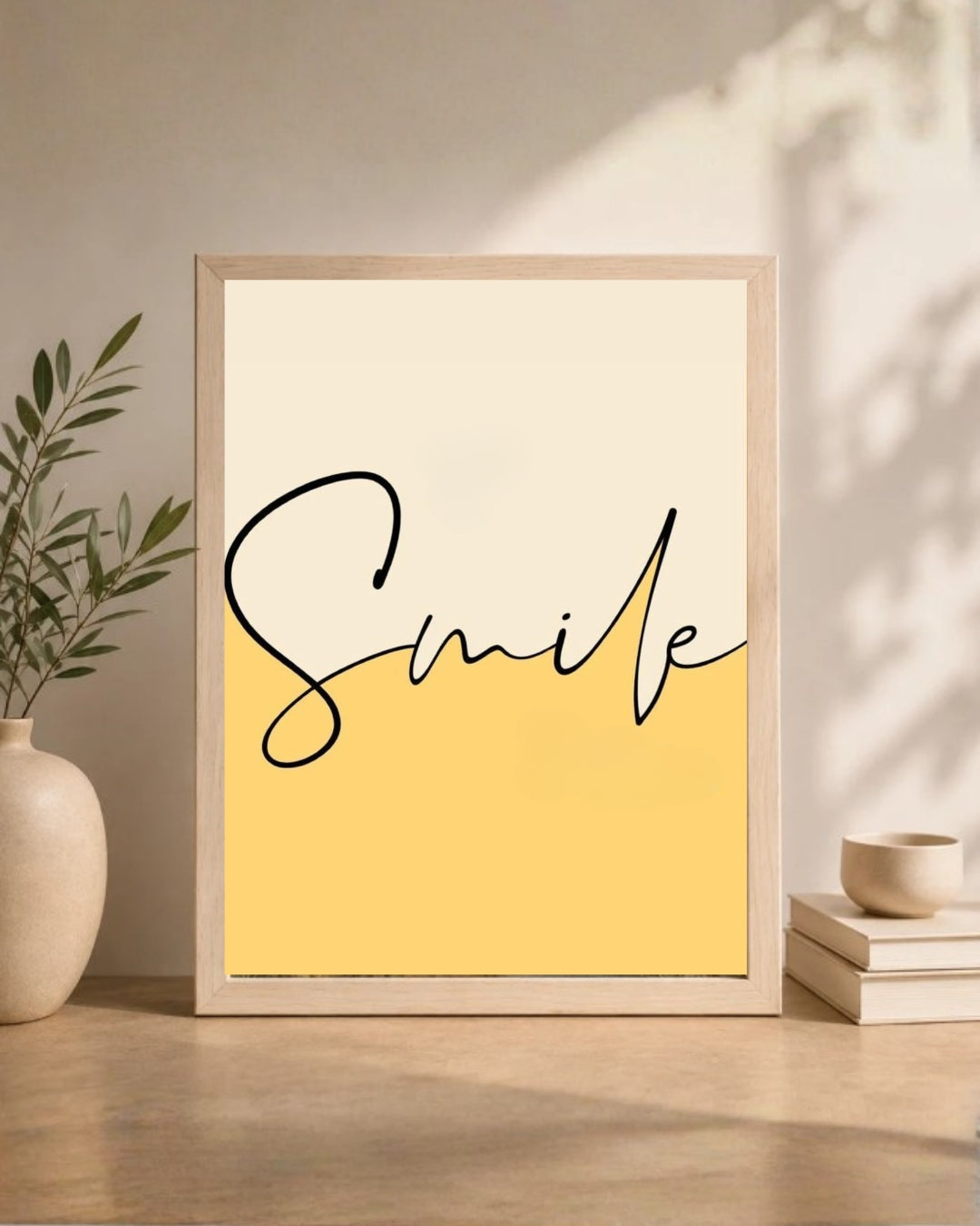 Smile Minimalist Print