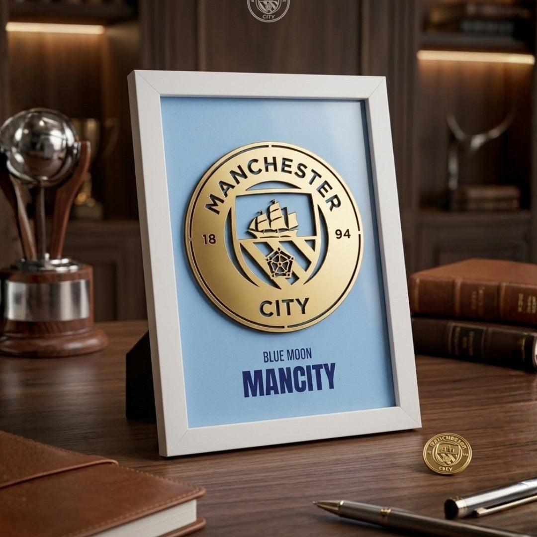 Manchester City - Double Layered frame