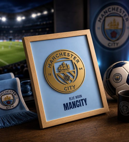 Manchester City - Double Layered frame